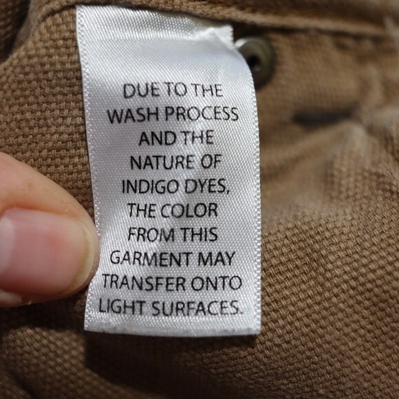 Duluth Trading Co Flex Ballroom Jean's Light Gray Wash Denim Jean's 40 x 30 - Picture 13 of 16